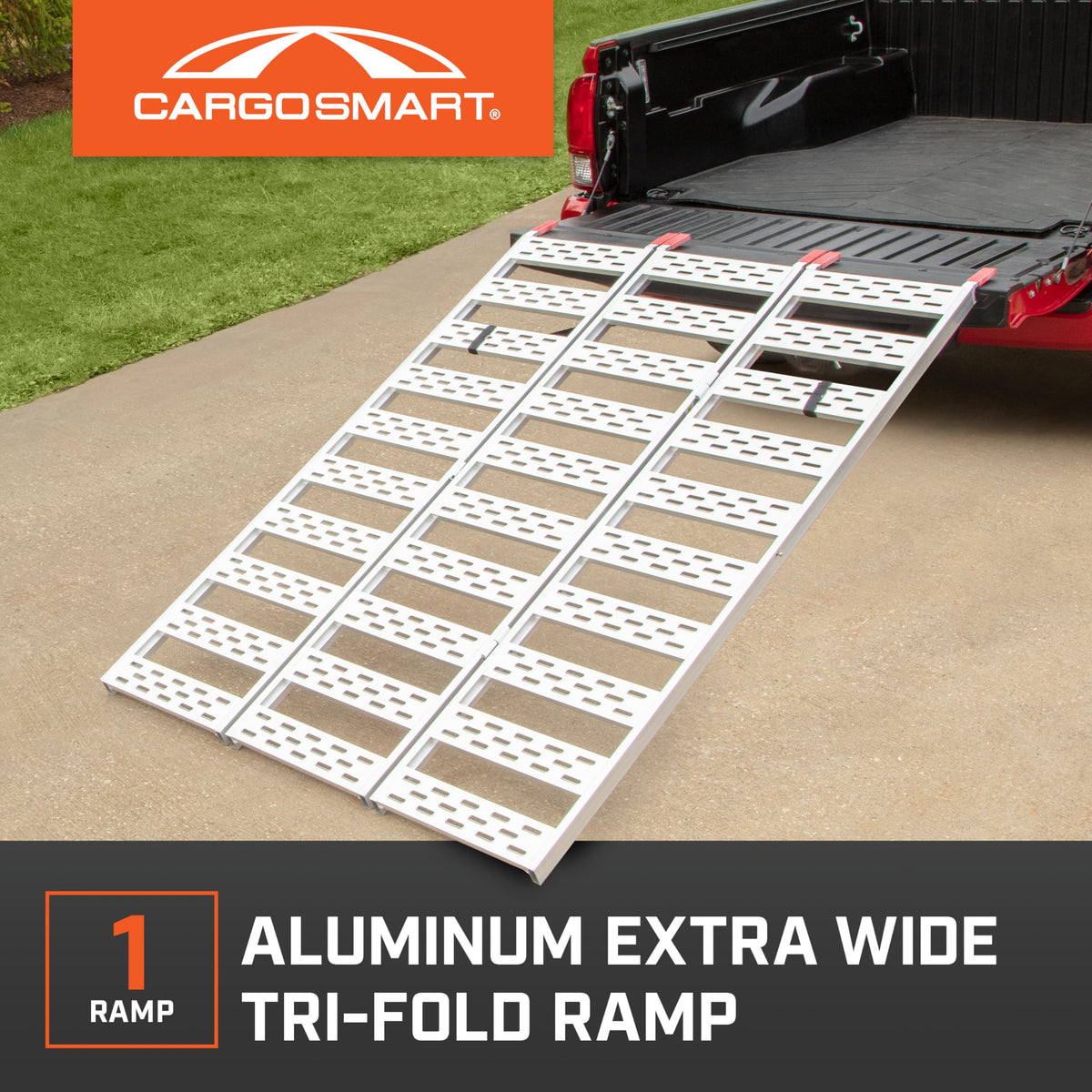 Aluminum Tri-Fold Ramp 1500 Lb Capacity F5059