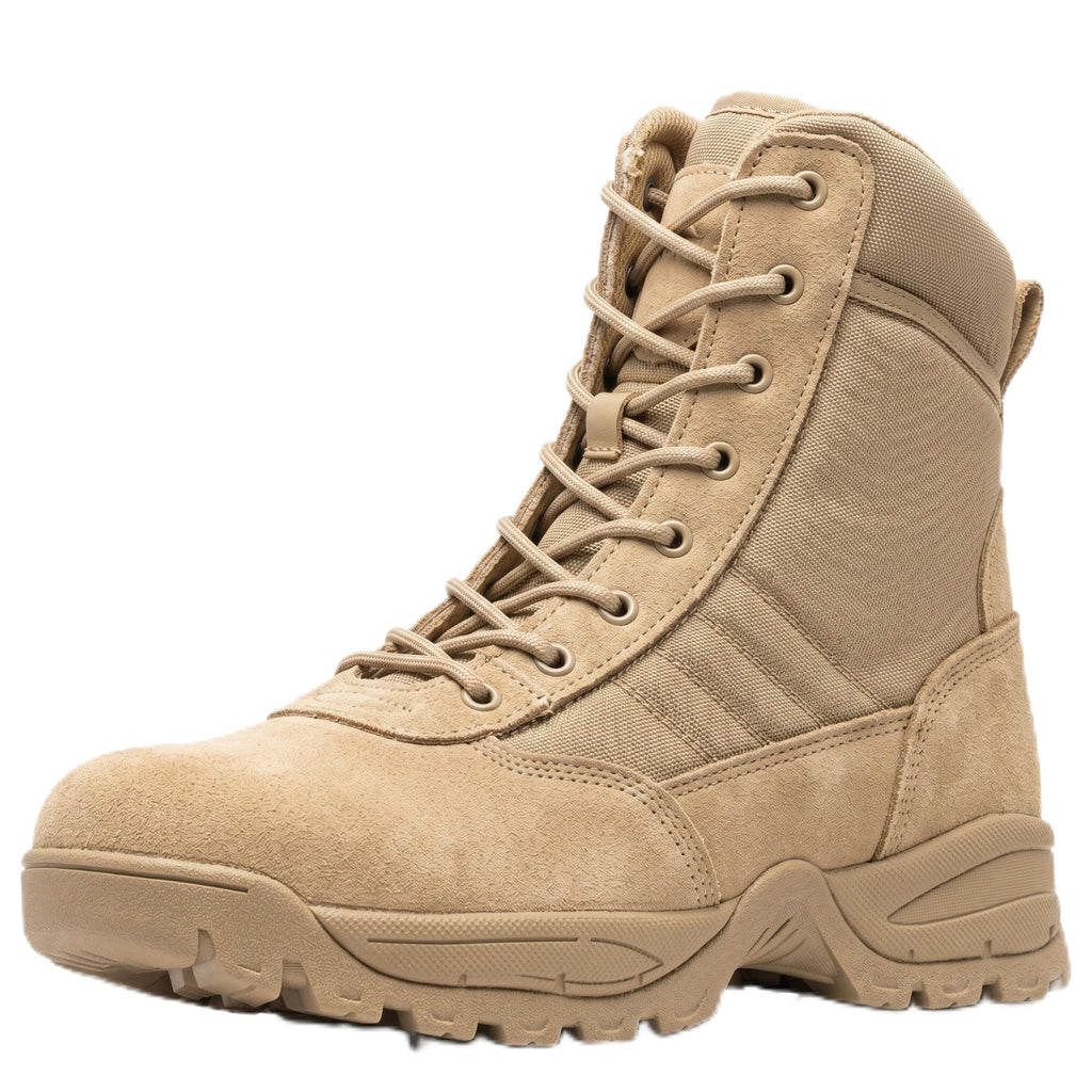 Men's Side Zipper Tactical Work Boots T646043